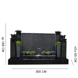 ชุดน้ำตกขนาดใหญ่ 300x65x168 ซม.